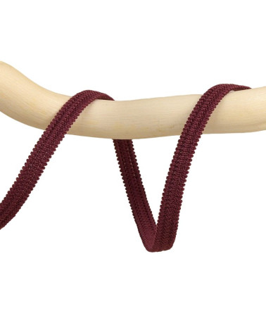 Bobina da 25 mt di elastico bordeaux