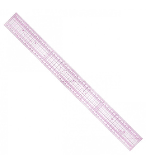 Soft patchwork ruler 50 centimeters in plastic