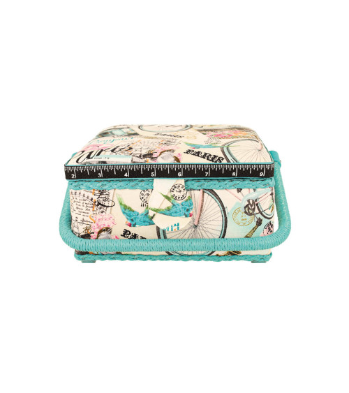 Sewing box 20x20x11cm paris