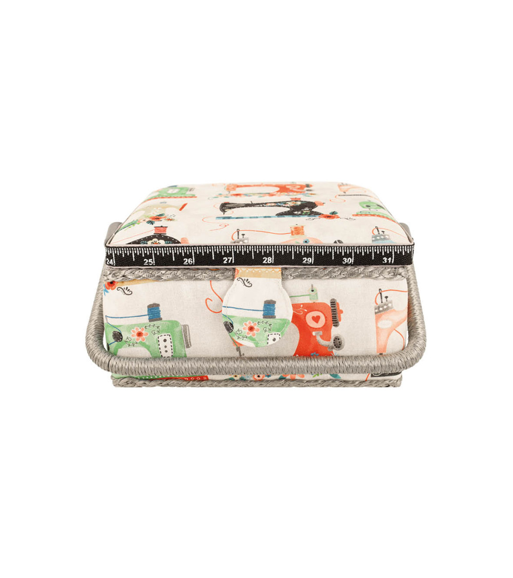 Sewing box 20x20x11cm vintage box