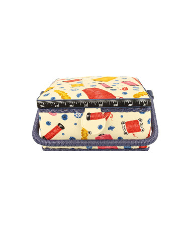 Sewing box 20x20x11cm sewing threads