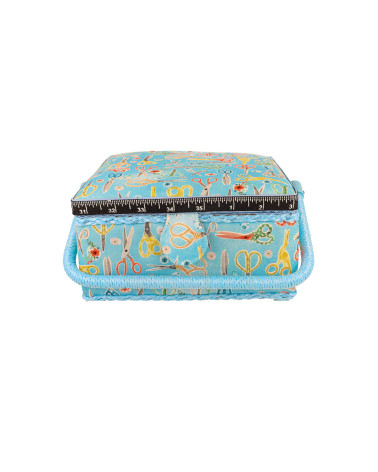 Sewing box 20x20x11cm sewing scissors