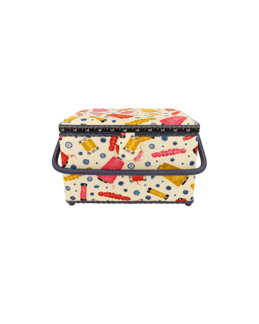 Sewing box 21x28.5x19.5cm sewing threads