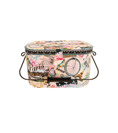 Sewing box 21x31x17.5cm Paris