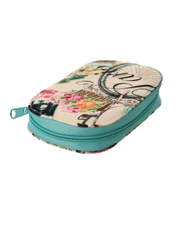 Sewing pouch 14cm x 9.5cm vintage mannequin