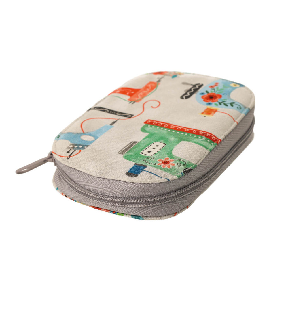 Custodia da cucito scatola vintage 14 cm x 9,5 cm