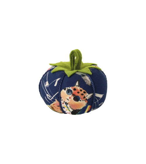 Tomato pin holder 8cm musician cat