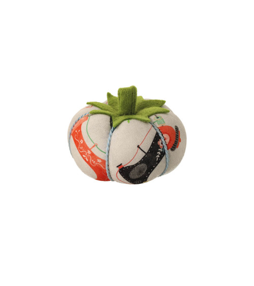 Tomato pin holder 8cm vintage box
