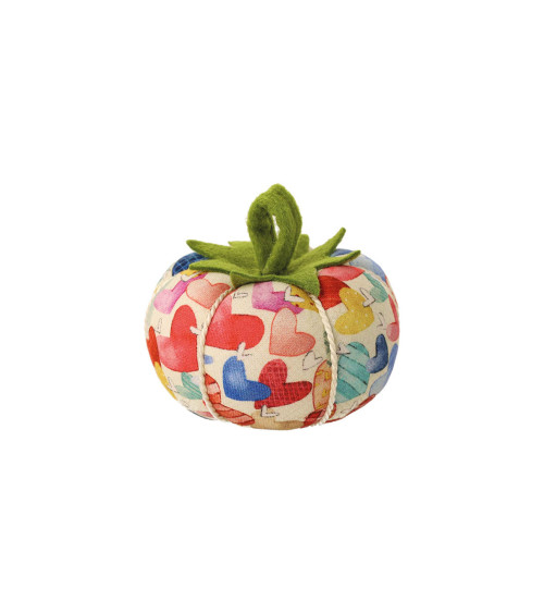 Tomato pin holder 8cm hearts