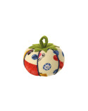 Tomate porte épingles 8cm fils couture