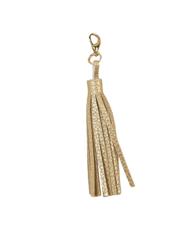 Pompom with gold clasp 9cm