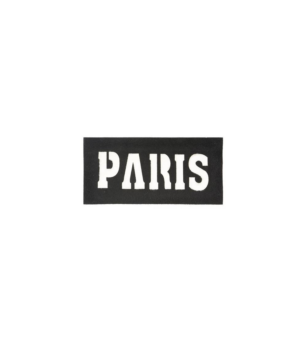 Large sweet PARIS iron-on patch