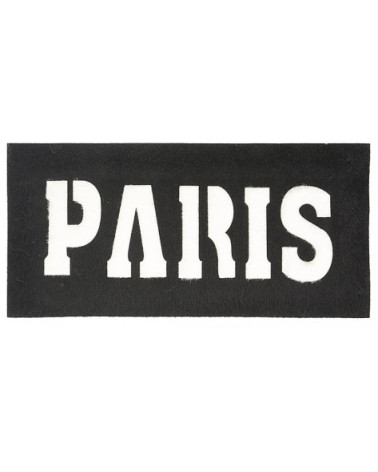 Large sweet PARIS iron-on patch