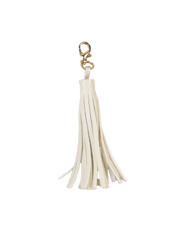 Pompom with ivory clasp 9cm