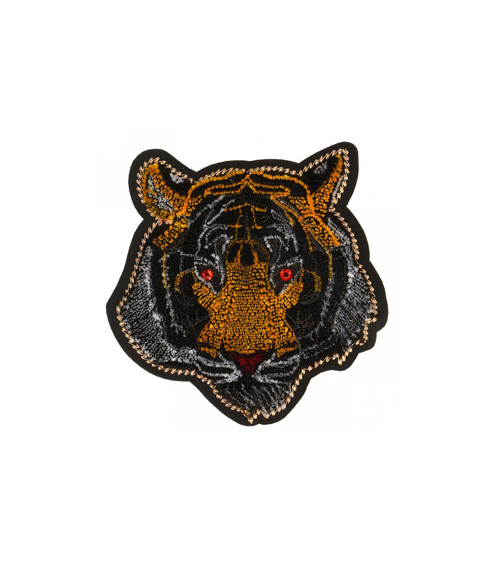 Ecusson thermocollant grand tigre 6cm -  - Vente en