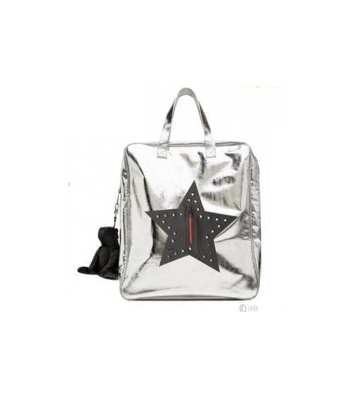 Large rock star iron-on badge