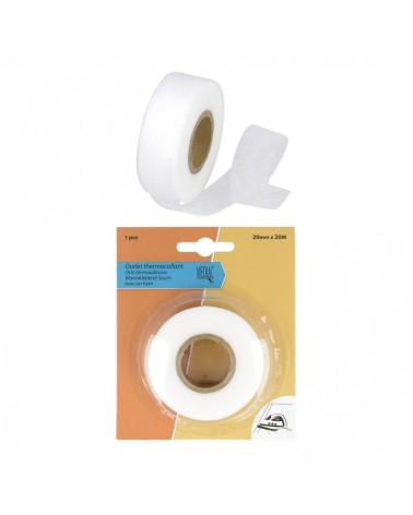 Rollen Sie 20 Meter Saum zum Aufbügeln, 20 mm