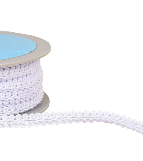 20m reel white cornflower stitch braid 11mm