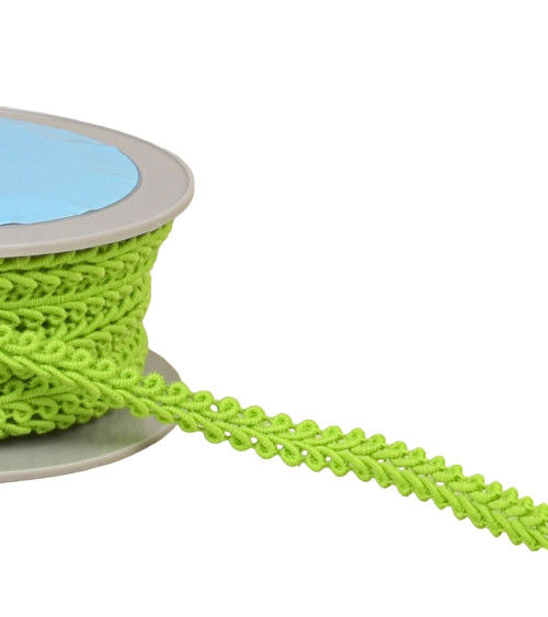 20m reel with anise green corn dots braid 11mm