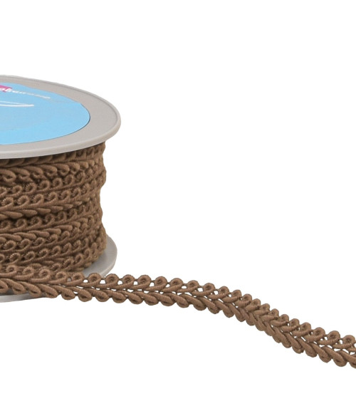 20m reel light brown corncob stitch braid 11mm