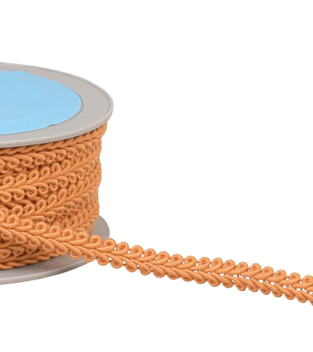 20m reel salmon pink cornflower stitch braid 11mm