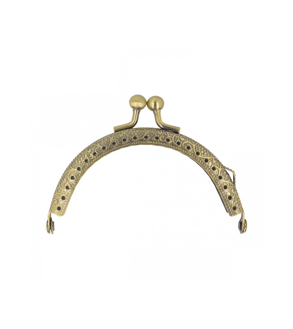 Antiker Verschluss 6x8,5cm in antiker Goldfarbe