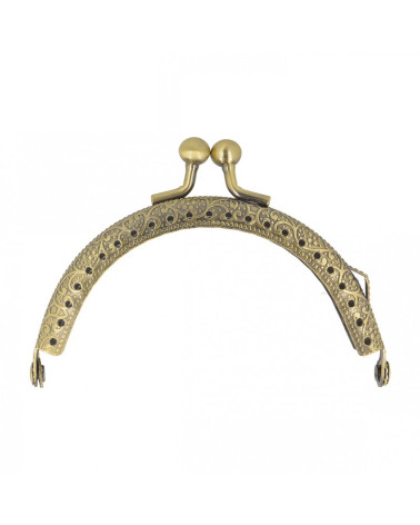 Antiker Verschluss 6x8,5cm in antiker Goldfarbe