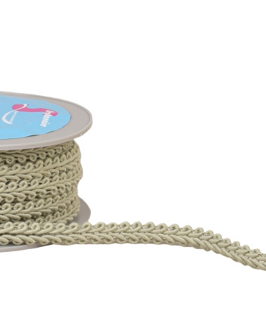 20m reel of grey herringbone braid 11mm
