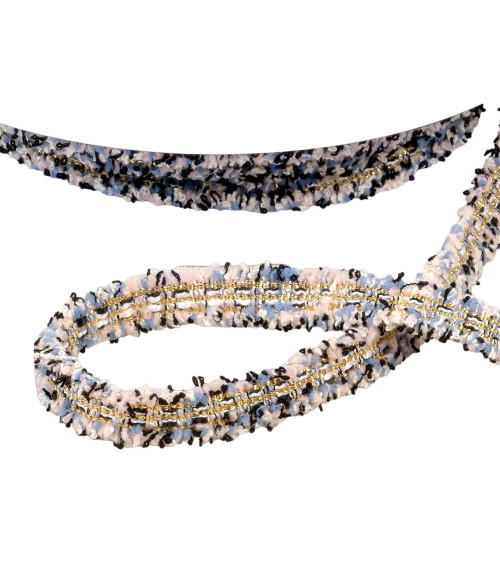 20m spool of royal blue heather dress braid 15mm