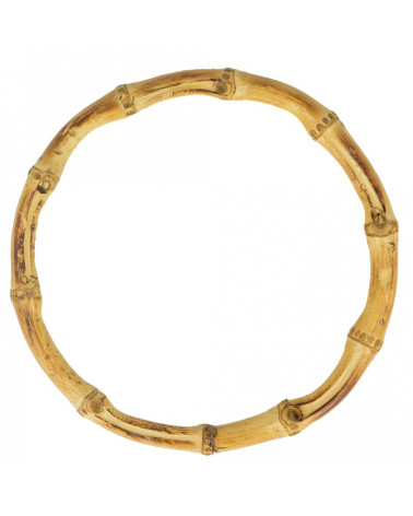 Bag handles in real bamboo 15cm