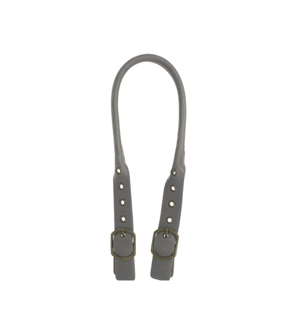 Lot de 2 anses de sac réglables 60cm gris Lot de 2 anses de sac réglables 60cm gris