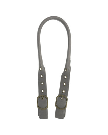 Set mit 2 verstellbaren Taschengriffen, 60 cm, Grau