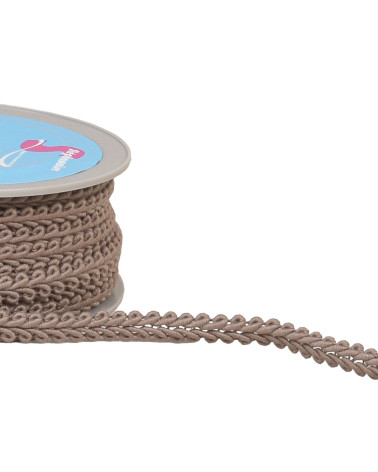 Maisstichgeflecht 11 mm schokoladenbraun, Meterware