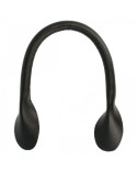 Lot de 2 anses de sac modernes 38 cm noir