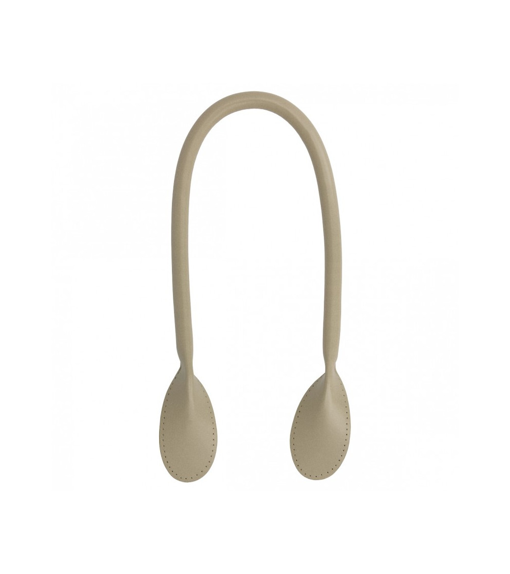 2er Set moderne Taschengriffe 60 mm Taupe
