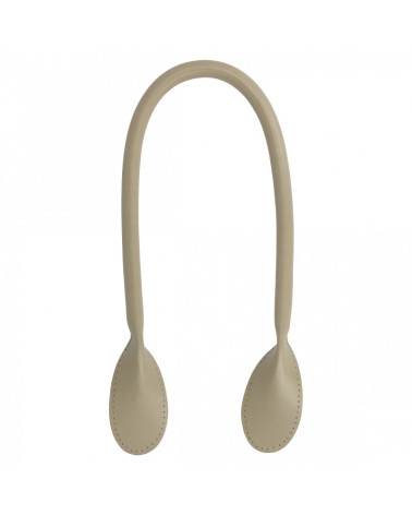 2er Set moderne Taschengriffe 60 mm Taupe