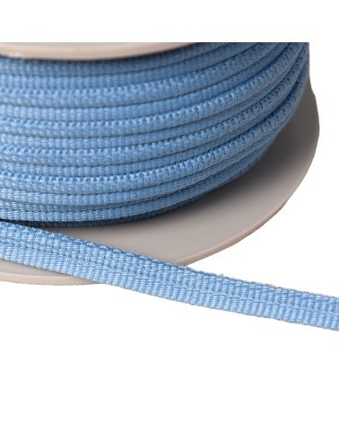 Double cordon 9mm bleu gitane au m�tre