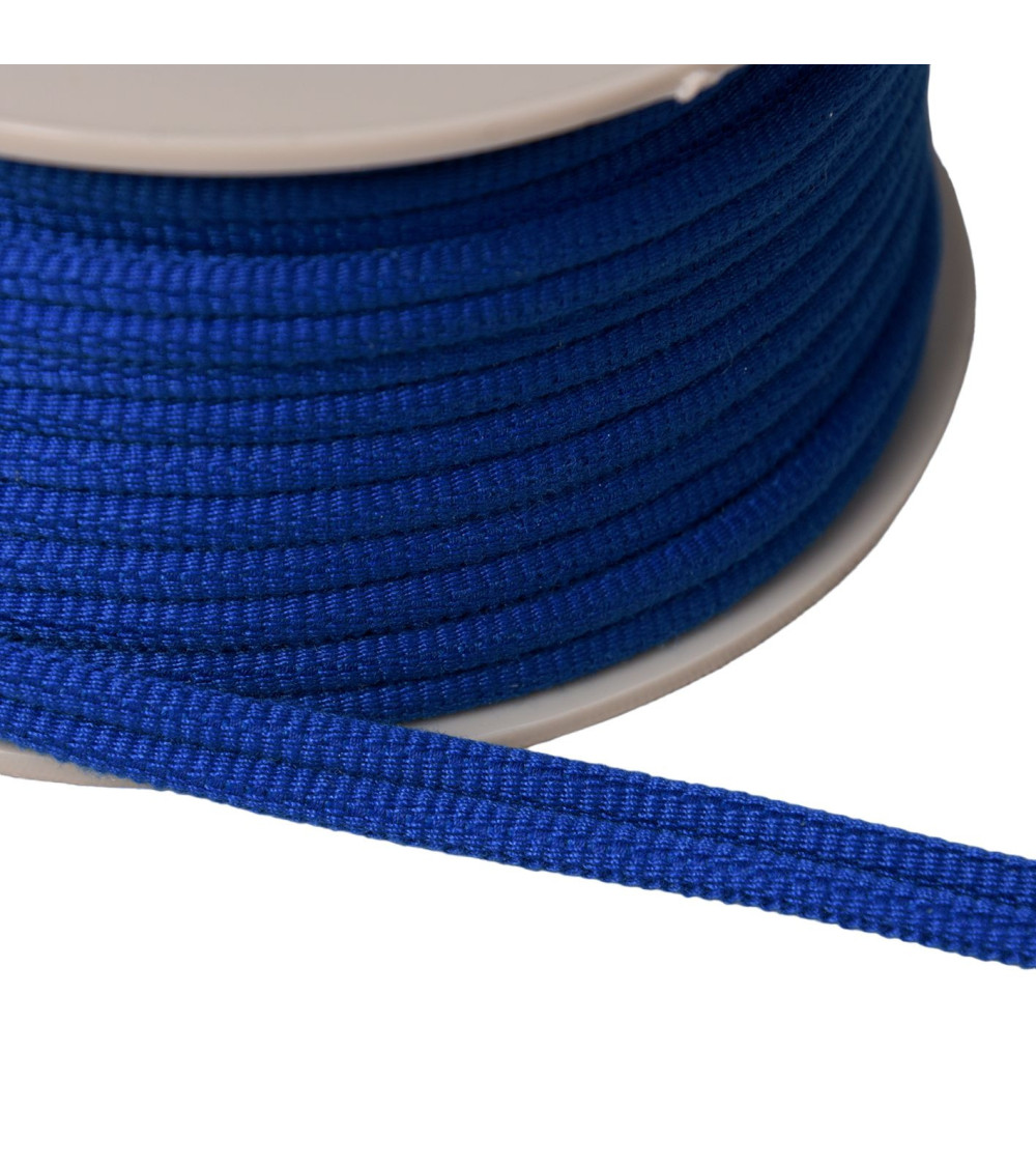 Double cord 9mm royal blue per meter