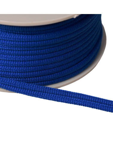 Double cord 9mm royal blue per meter