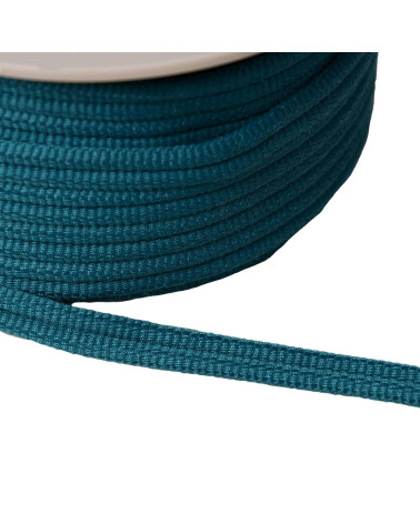 Double 9mm teal blue cord per meter