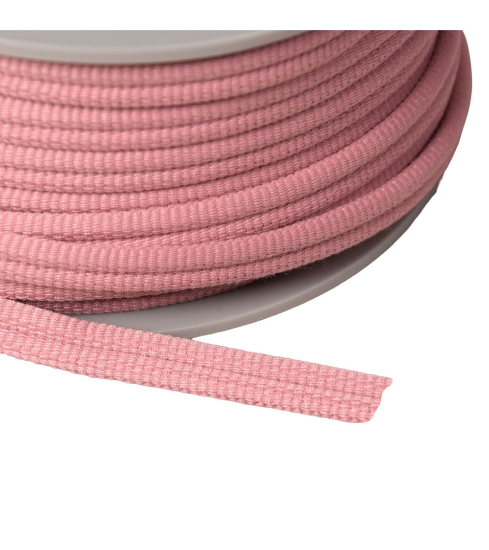 Double cord 9mm old pink per meter