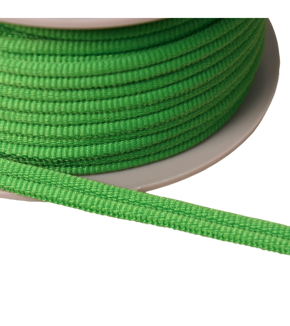 Double cord 9mm khaki green per meter