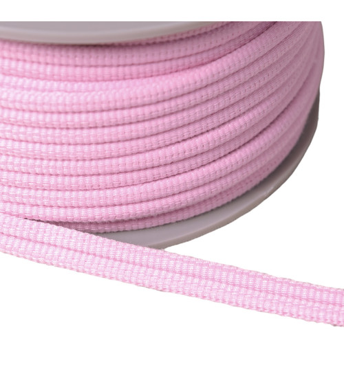 Double cord 9mm light pink per meter