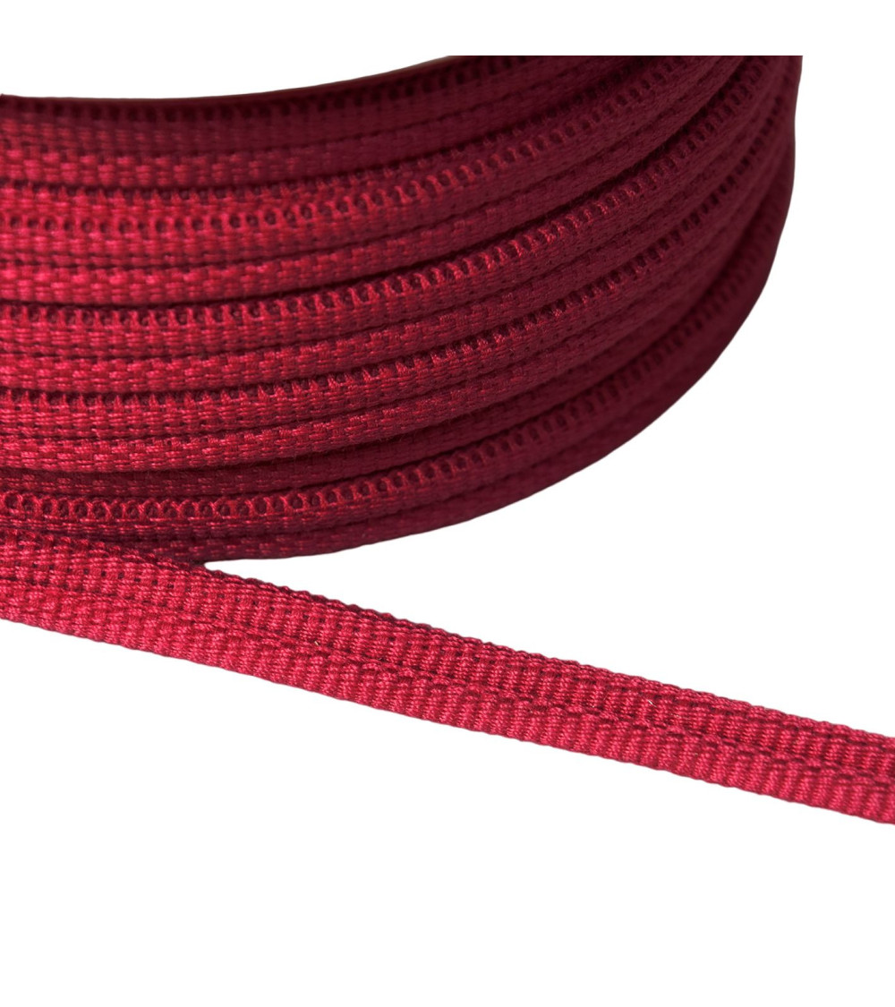 Double cord 9mm raspberry pink per meter