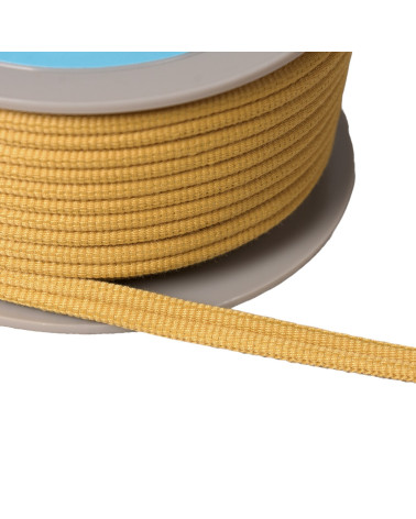 Double cord 9mm yellow/orange per meter