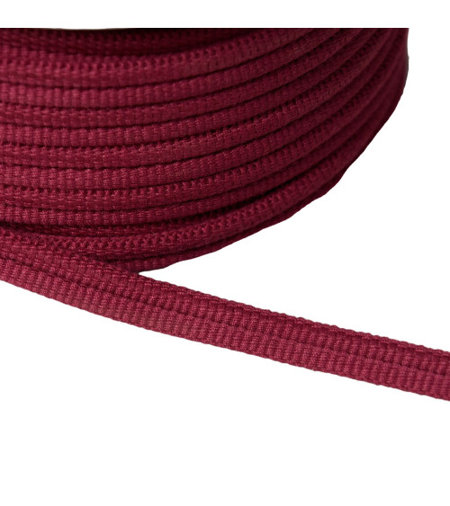 Double cord 9mm plum purple per meter