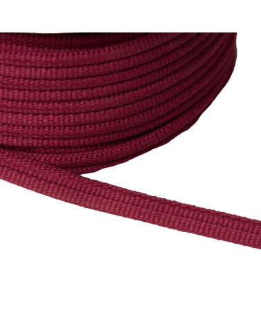 Double cord 9mm plum purple per meter