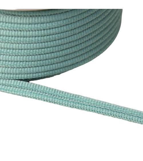 Double cord 9mm green blue per meter
