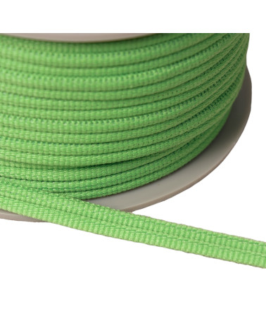 Double cord 9mm water green per meter