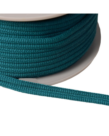 Double 9mm teal blue cord per meter